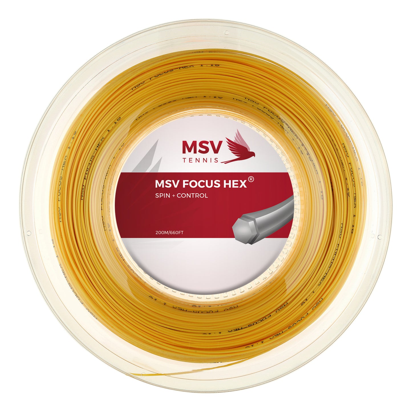 MSV Focus-HEX Rotolo Di Corde 200m-Giallo MSV Focus-HEX Rotolo Di Corde 200m-Giallo