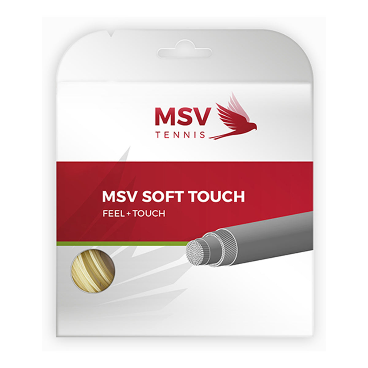 MSV Soft-Touch natur Set di corde 12m - grigio MSV Soft-Touch natur Set di corde 12m - grigio