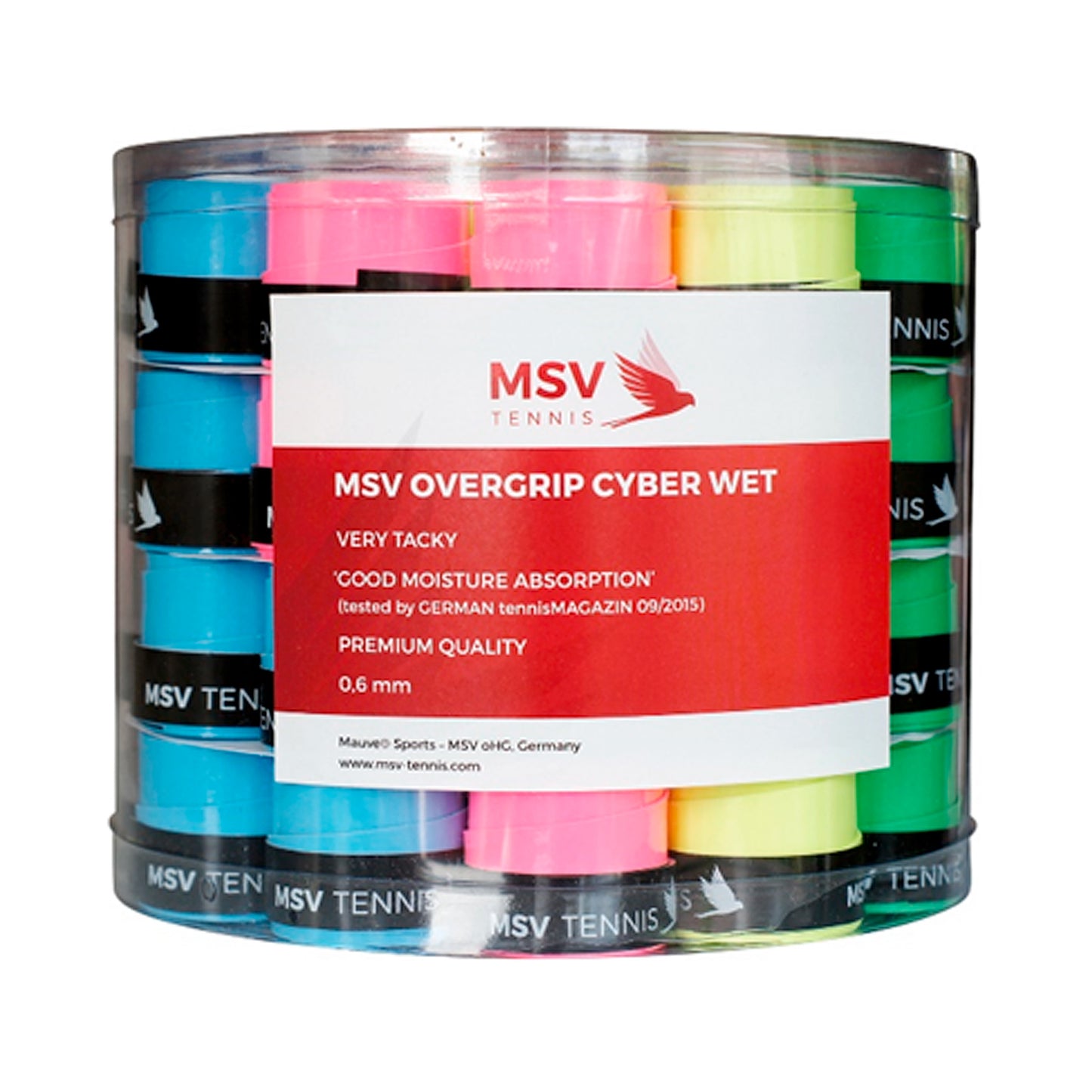 MSV Cyber Wet Confezione Da 60-Multicolore MSV Cyber Wet Confezione Da 60-Multicolore