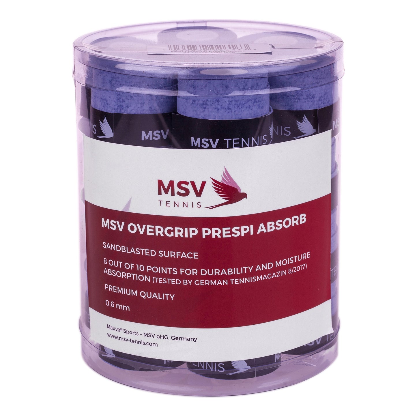MSV Overgrip Prespi Confezione Da 24-Blu Chiaro MSV Overgrip Prespi Confezione Da 24-Blu Chiaro
