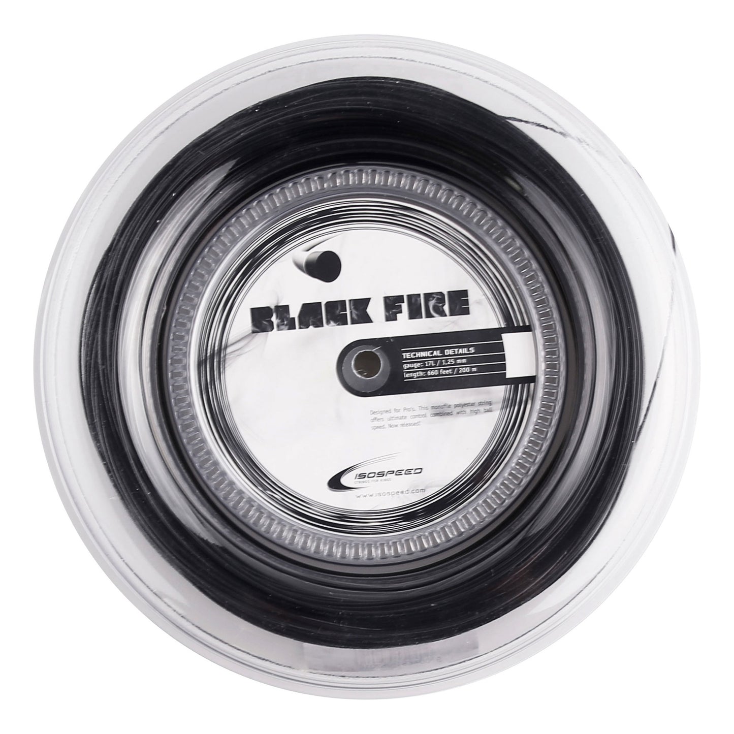 Isospeed Black Fire Rotolo Di Corde 200m-Nero Isospeed Black Fire Rotolo Di Corde 200m-Nero