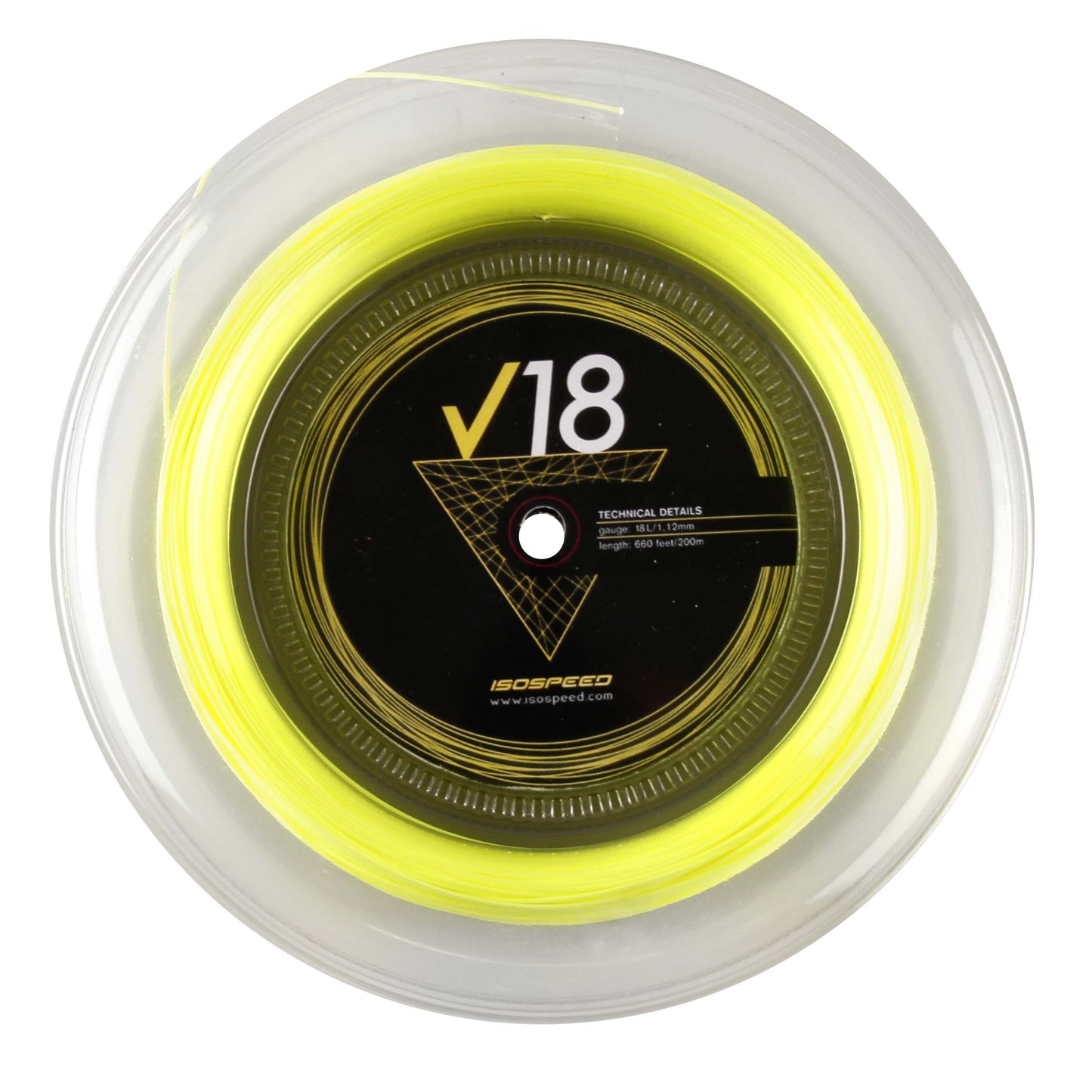 Isospeed V18 Rotolo Di Corde 200m-Giallo Isospeed V18 Rotolo Di Corde 200m-Giallo