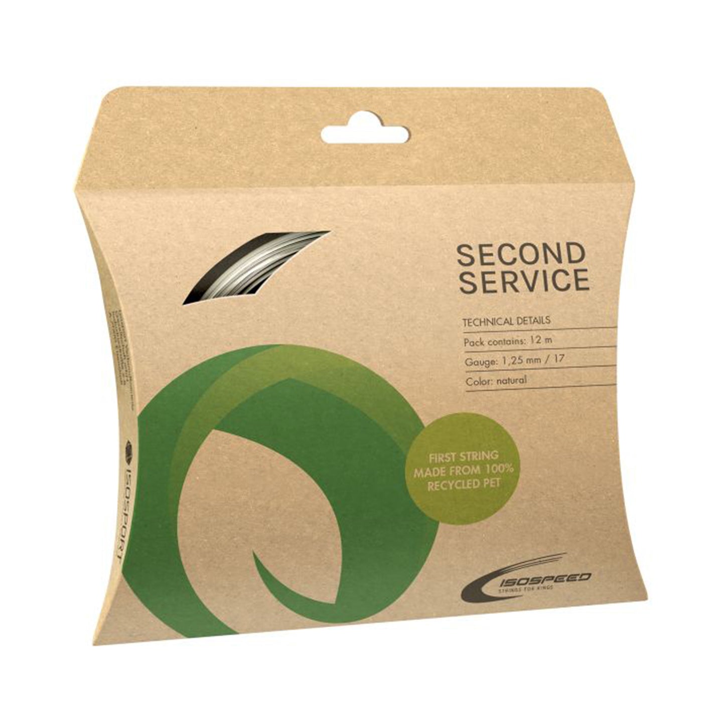 Isospeed Second Service Set Di Corde 12m-Colori Naturali Isospeed Second Service Set Di Corde 12m-Colori Naturali