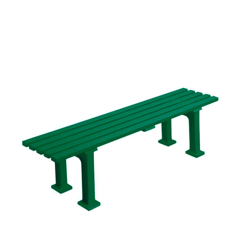 Tegra Panchina Da Tennis 1,5m Senza Schienale-Verde Tegra Panchina Da Tennis 1,5m Senza Schienale-Verde