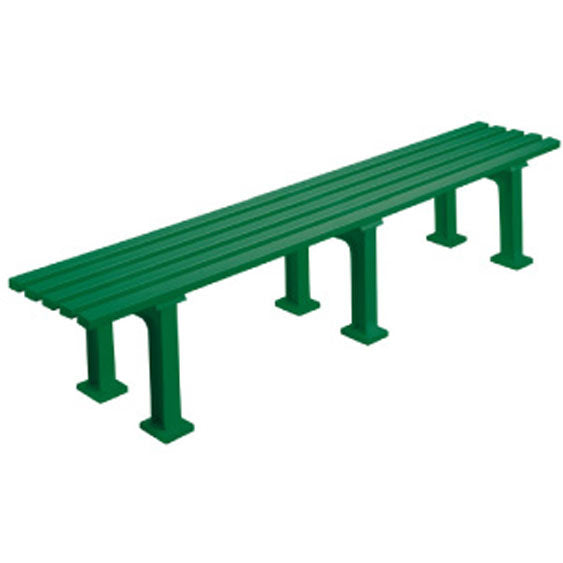 Tegra Panchina Da Tennis 2m Senza Schienale-Verde Tegra Panchina Da Tennis 2m Senza Schienale-Verde