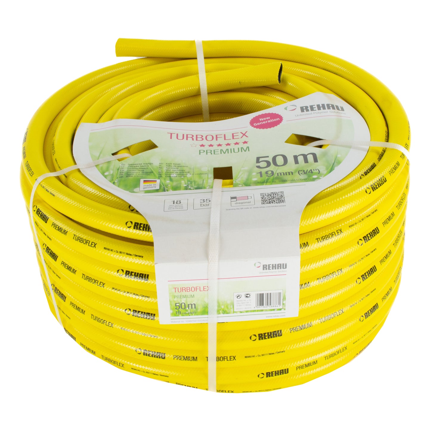 Tegra 50m Tubo Dell’acqua 3/4"-Giallo Tegra 50m Tubo Dell’acqua 3/4"-Giallo