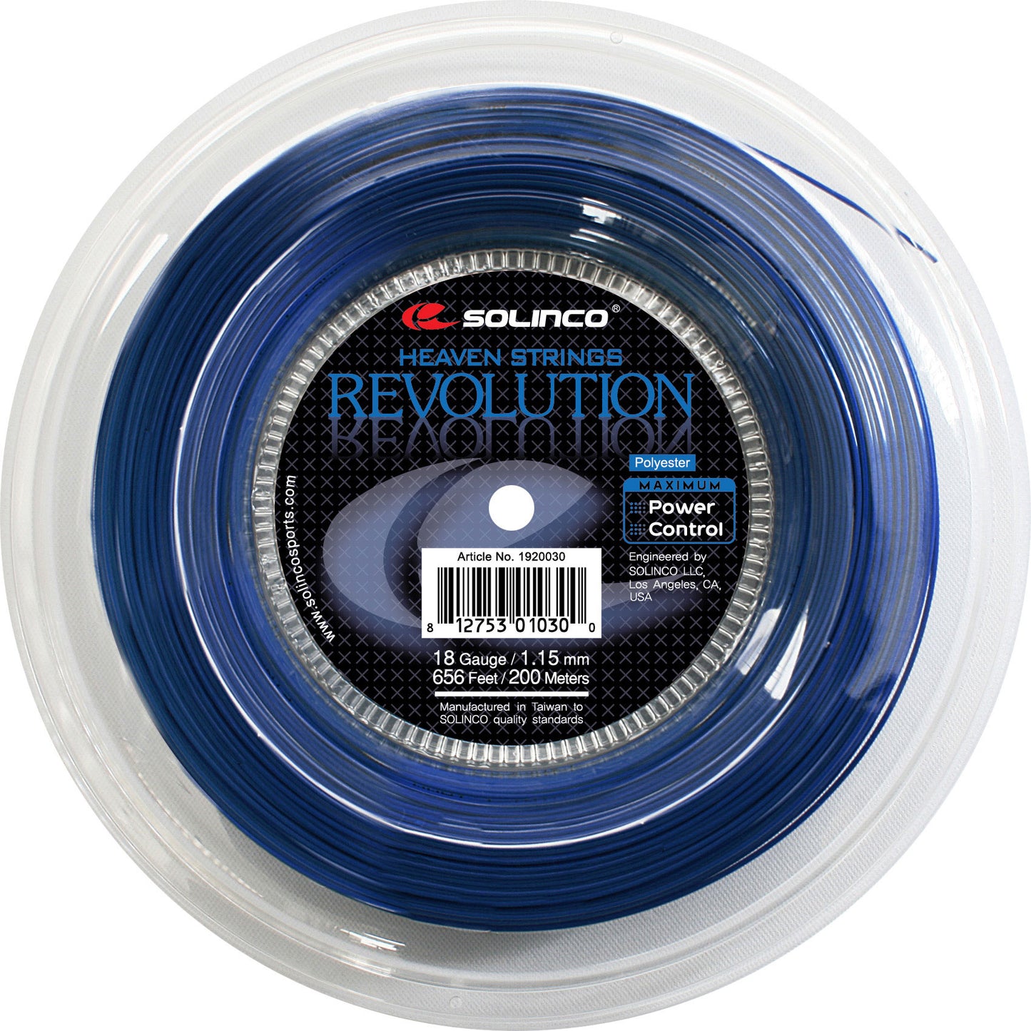 Solinco Revolution Rotolo Di Corde 200m-Blu Solinco Revolution Rotolo Di Corde 200m-Blu