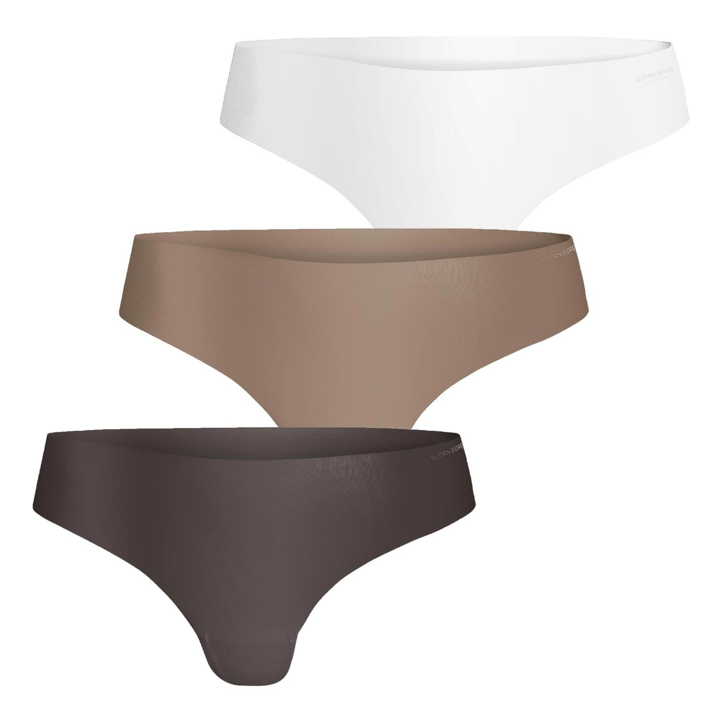 Björn Borg Invisible Perizoma Confezione Da 3 Donna-Multicolore Björn Borg Invisible Perizoma Confezione Da 3 Donna-Multicolore