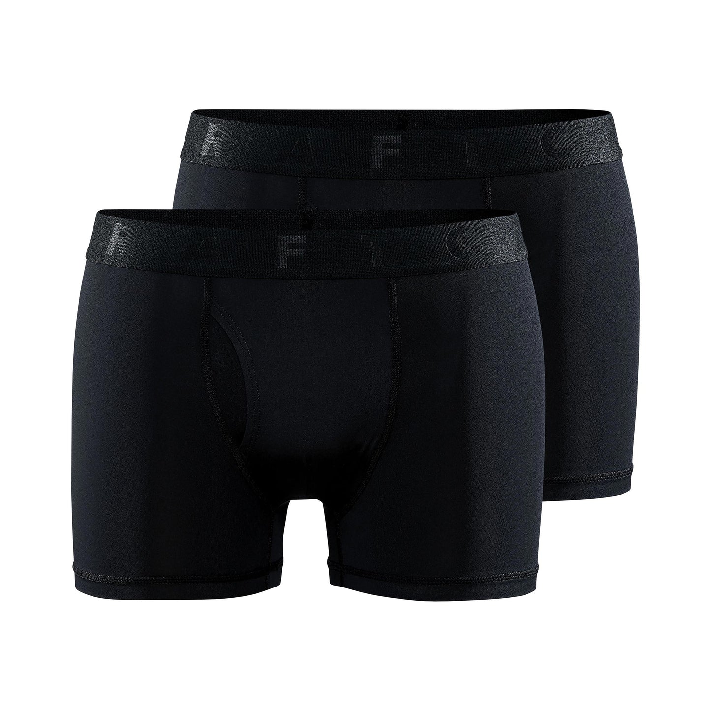 Craft Core Dry 3-Inch Boxer Confezione Da 2 Uomini-Nero Craft Core Dry 3-Inch Boxer Confezione Da 2 Uomini-Nero