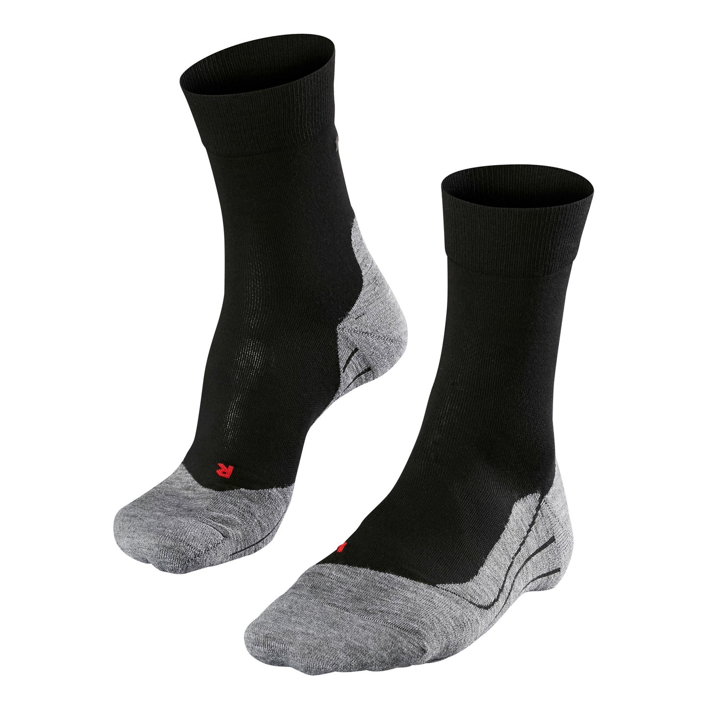 Falke RU4 Endurance Calze da corsa Uomini-nero, grigio Falke RU4 Endurance Calze da corsa Uomini-nero, grigio