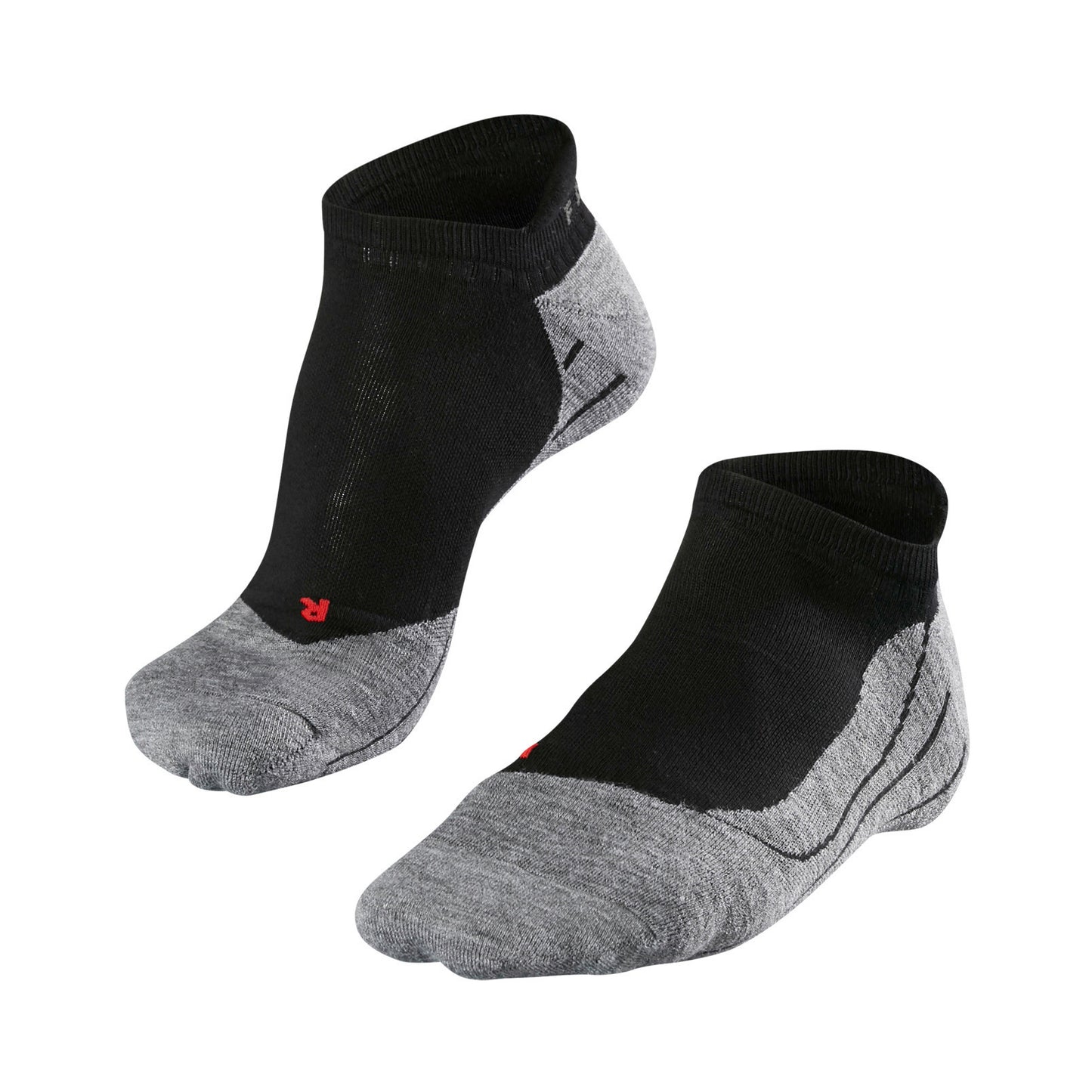 Falke RU4 Endurance Invisible Calze da corsa Uomini - nero, grigio chiaro Falke RU4 Endurance Invisible Calze da corsa Uomini - nero, grigio chiaro