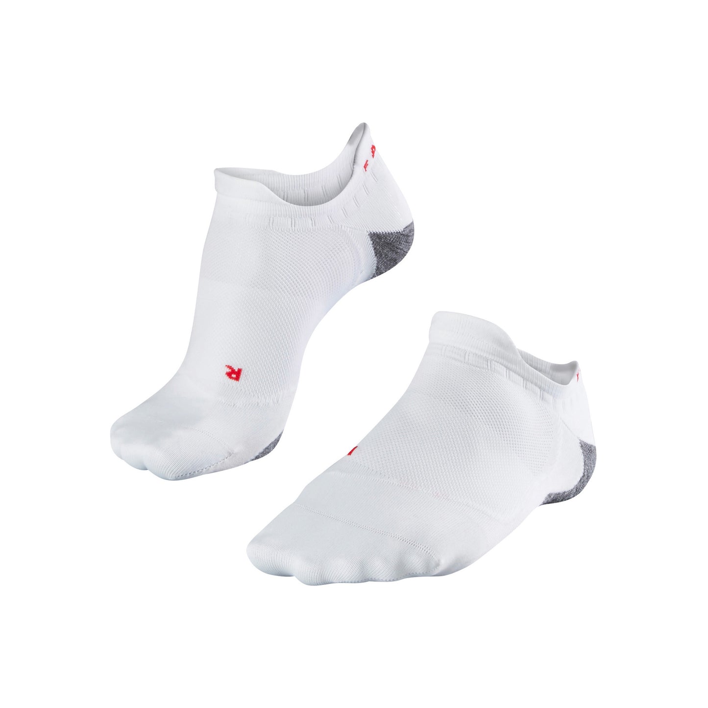 Falke Invisible Calze da corsa Uomini - bianco, grigio Falke Invisible Calze da corsa Uomini - bianco, grigio