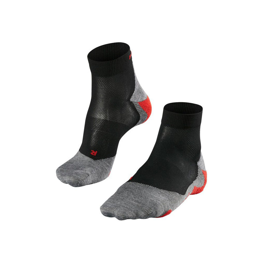 Falke RU5 Race Short Calze Da Corsa Uomini-Nero,Grigio Chiaro Falke RU5 Race Short Calze Da Corsa Uomini-Nero,Grigio Chiaro