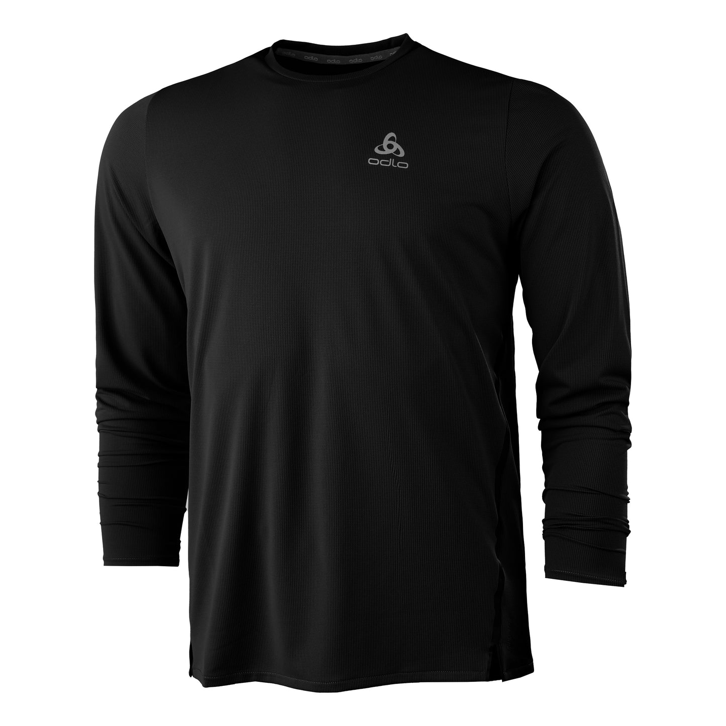 Odlo Zeroweight Chill-Tec Crew Neck Manica Lunga Uomini-Nero Odlo Zeroweight Chill-Tec Crew Neck Manica Lunga Uomini-Nero