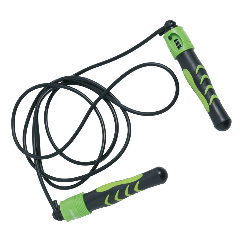 Schildkröt Fitness Corda Per Saltare Contatore-Verde,Nero Schildkröt Fitness Corda Per Saltare Contatore-Verde,Nero