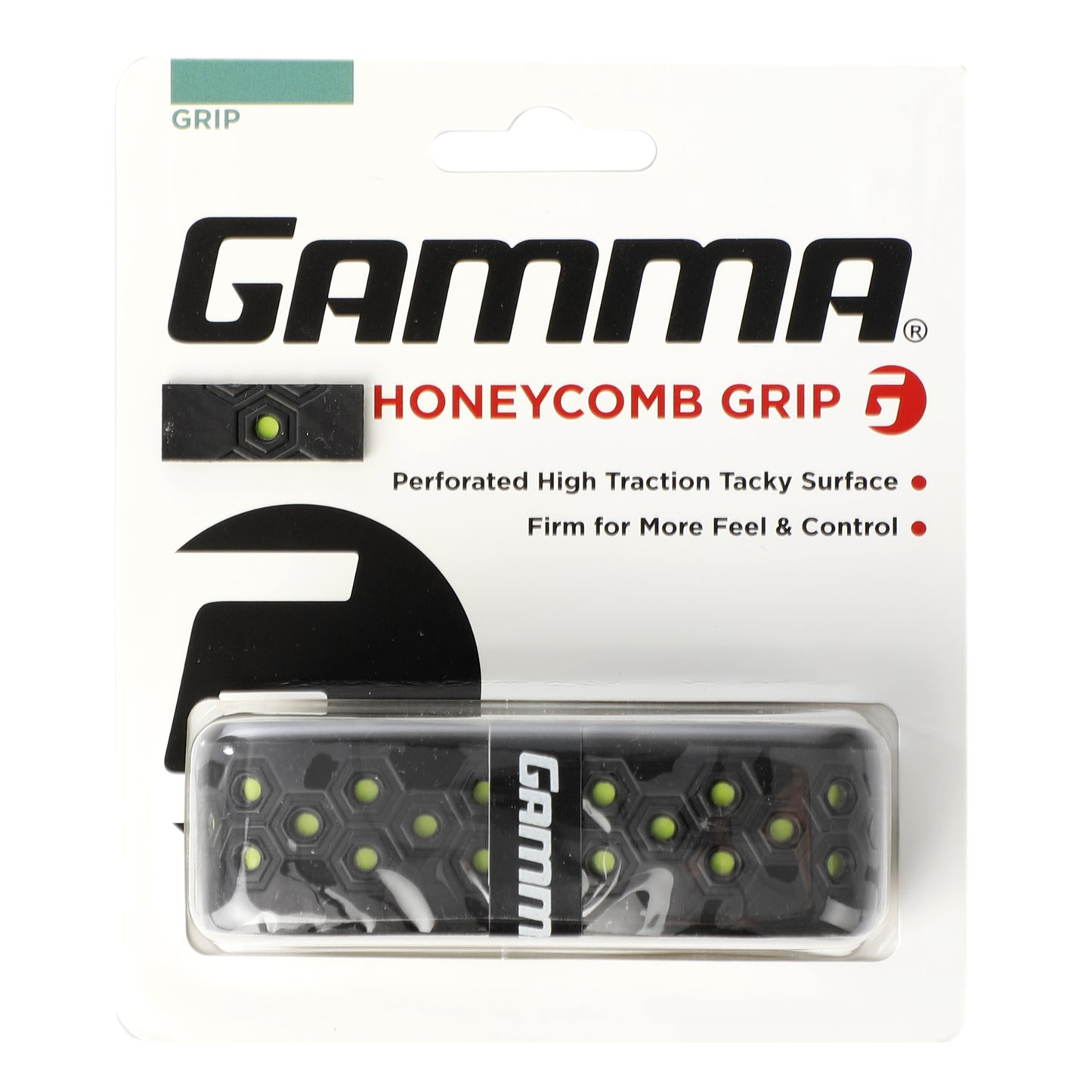 Gamma Honeycomb Cushion Grip Confezione Da 1-Nero,Verde Gamma Honeycomb Cushion Grip Confezione Da 1-Nero,Verde