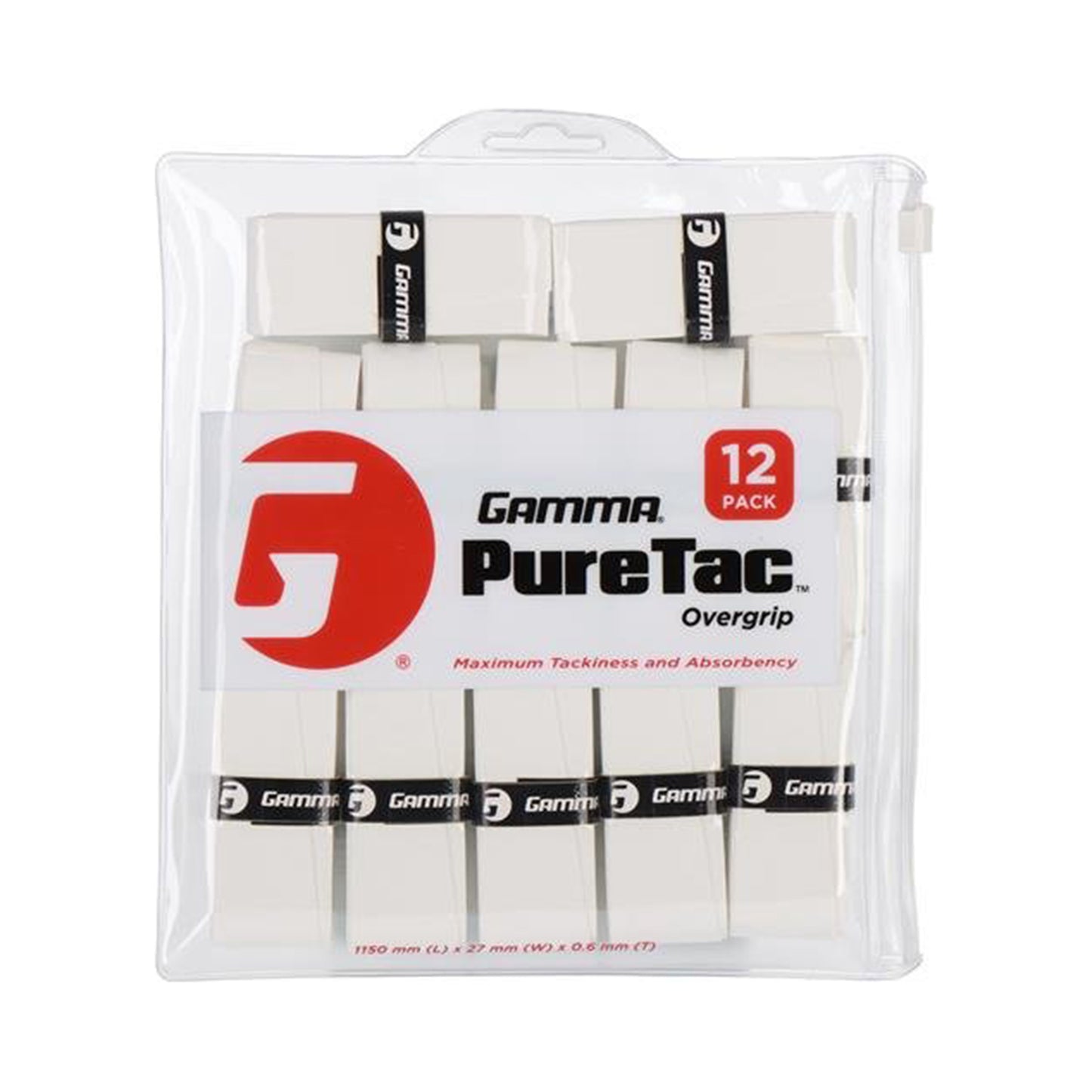 Gamma Pure Tac Confezione Da 12-Bianco Gamma Pure Tac Confezione Da 12-Bianco
