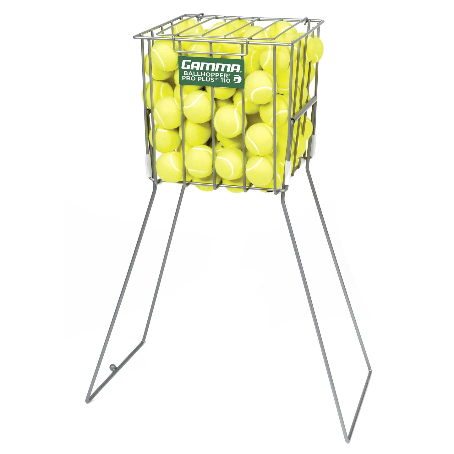Gamma Ballhopper Pro Plus 110 Cesto Per Palline-Antracite Gamma Ballhopper Pro Plus 110 Cesto Per Palline-Antracite