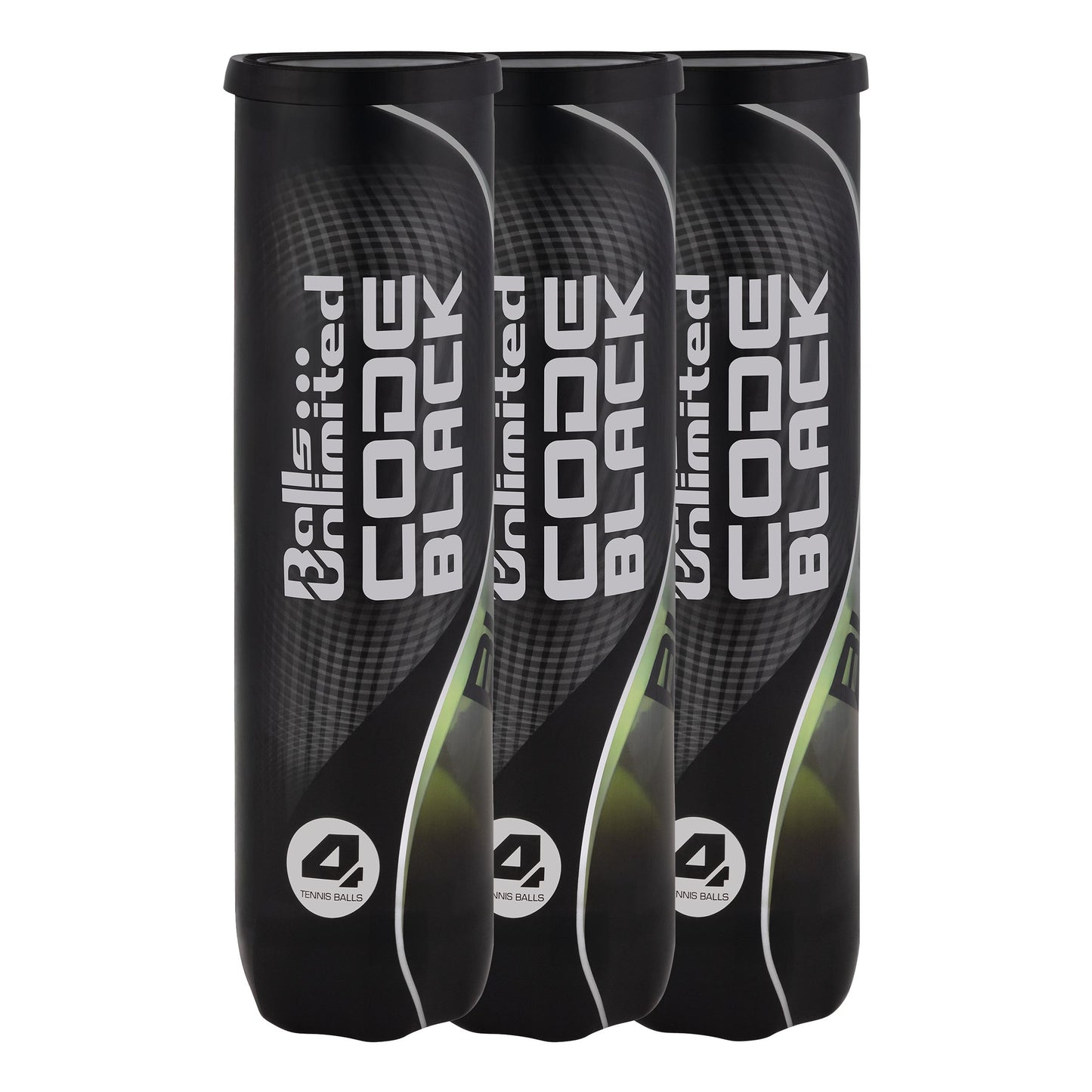 Balls Unlimited Tubo da 4 3x Code Black Balls Unlimited Tubo da 4 3x Code Black