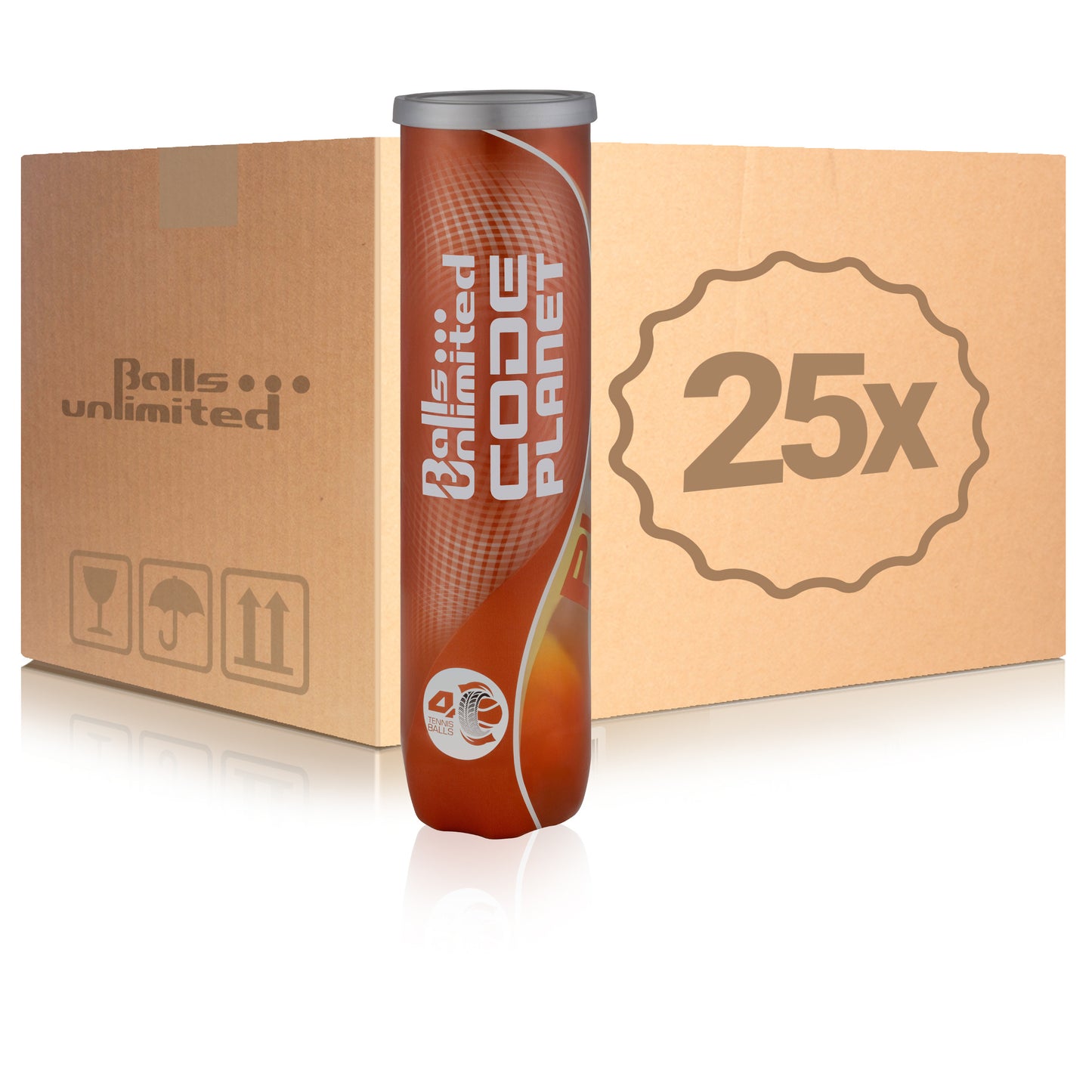 Balls Unlimited 25 tubi da 4 Code Planet Balls Unlimited 25 tubi da 4 Code Planet