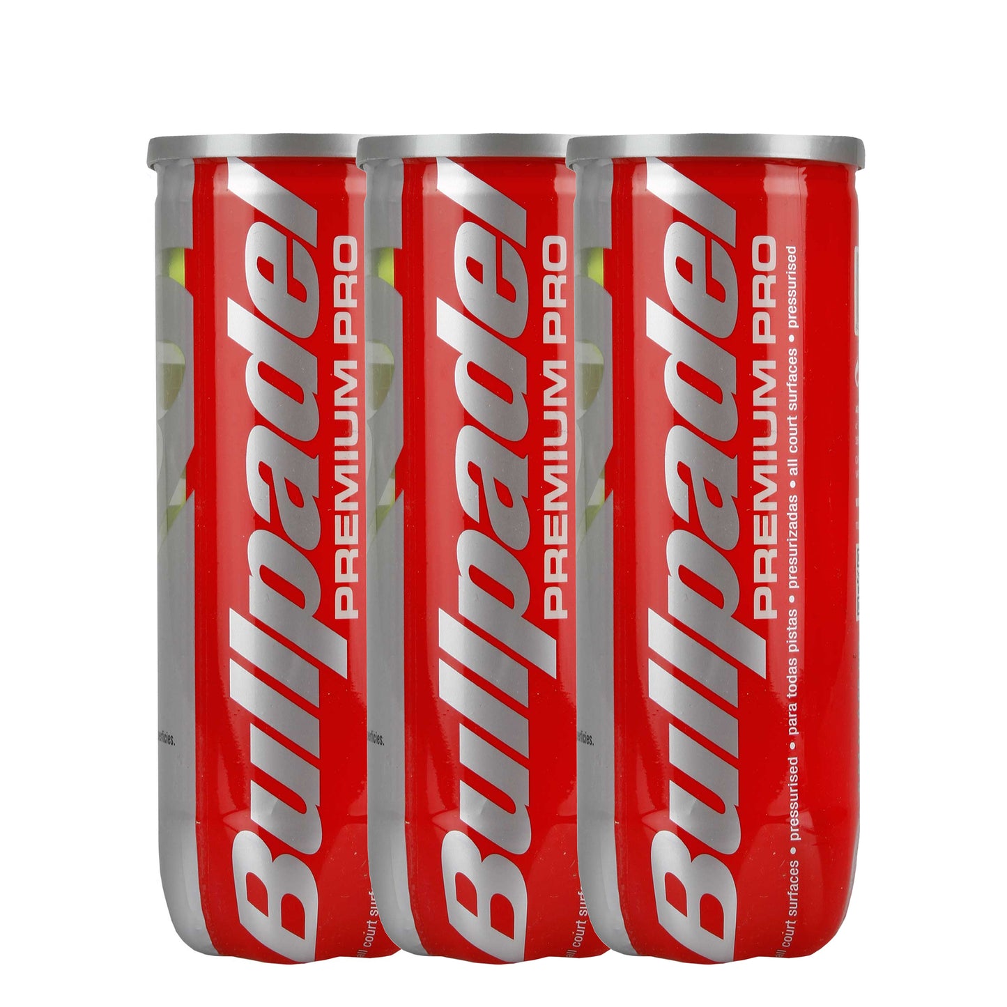 Bullpadel 3 tubi da 3 Premium Pro Bullpadel 3 tubi da 3 Premium Pro