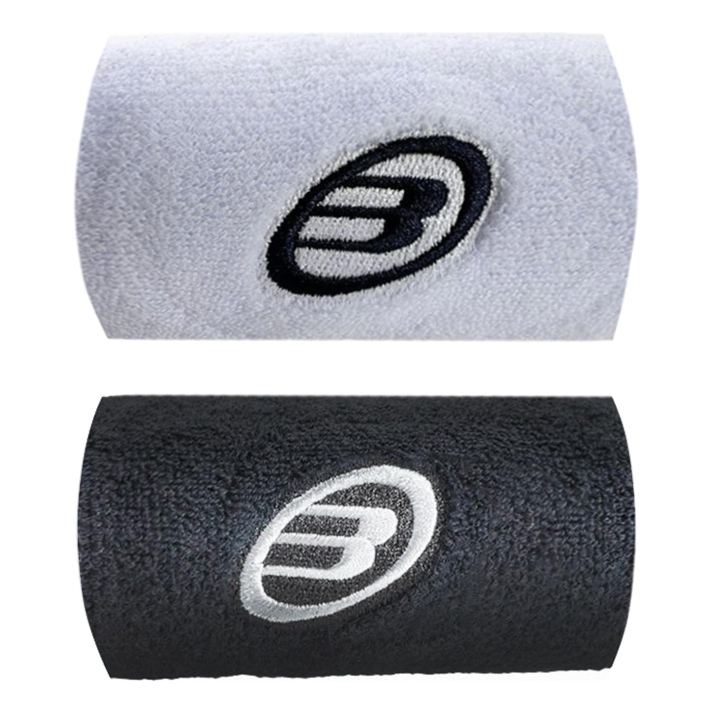 Bullpadel Polsino anti sudore Uomini-bianco,nero Bullpadel Polsino anti sudore Uomini-bianco,nero