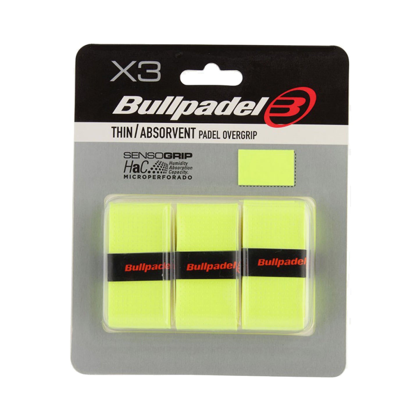 Bullpadel GB-1705 SENSO ABSORBENT-Giallo Neon Bullpadel GB-1705 SENSO ABSORBENT-Giallo Neon