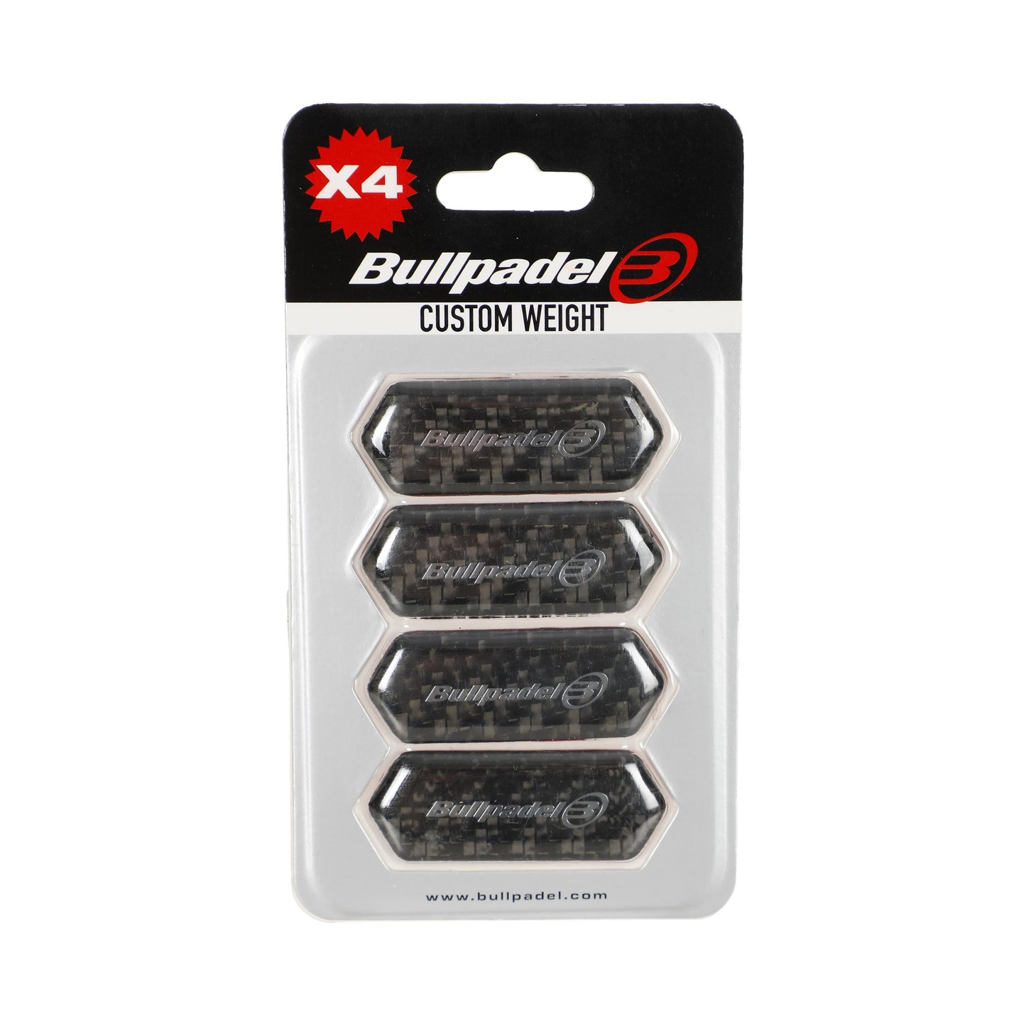 Bullpadel Protector Custom (4x3 gr.) Nastro di piombo - nero Bullpadel Protector Custom (4x3 gr.) Nastro di piombo - nero