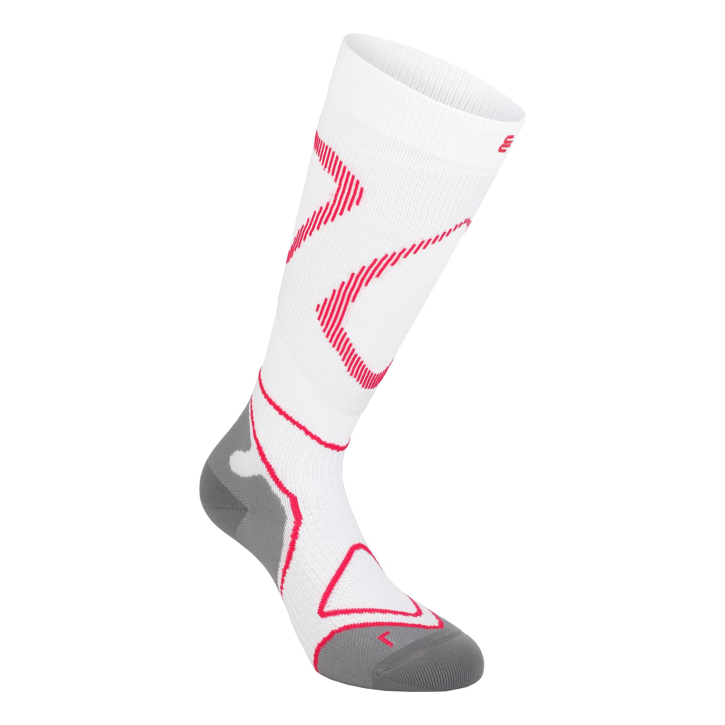Bauerfeind Performance Calzini a compressione Donna - bianco, rosa Bauerfeind Performance Calzini a compressione Donna - bianco, rosa
