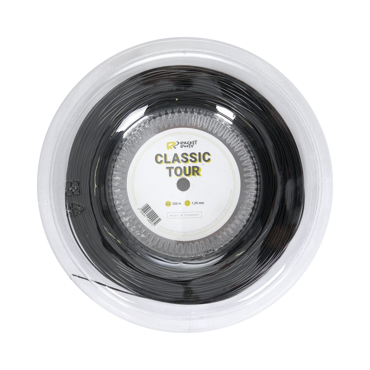 Racket Roots RR Classic Tour Rotolo Di Corde 200m-Nero Racket Roots RR Classic Tour Rotolo Di Corde 200m-Nero
