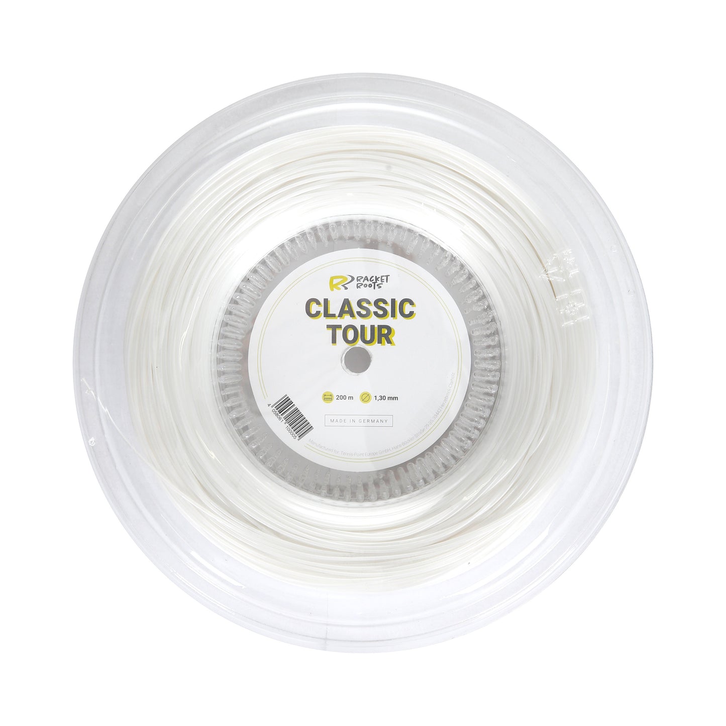 Racket Roots RR Classic Tour Rotolo Di Corde 200m-Bianco Racket Roots RR Classic Tour Rotolo Di Corde 200m-Bianco