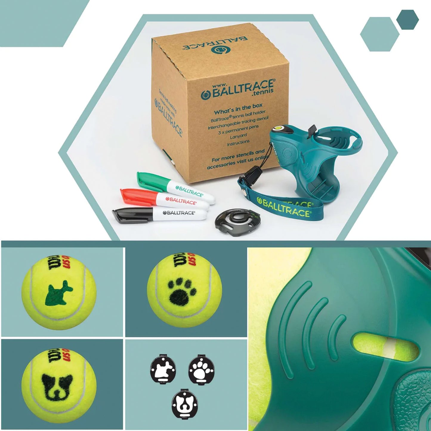 BallTrace Animal Nature Marcatore di palline BallTrace Animal Nature Marcatore di palline