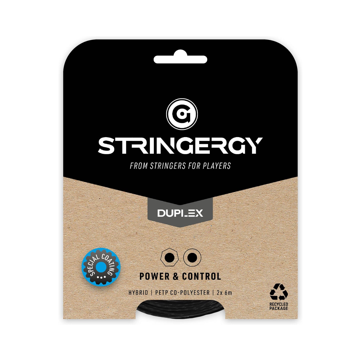 Stringergy Duplex Set Di Corde 2x 6m-Nero,Nero Stringergy Duplex Set Di Corde 2x 6m-Nero,Nero