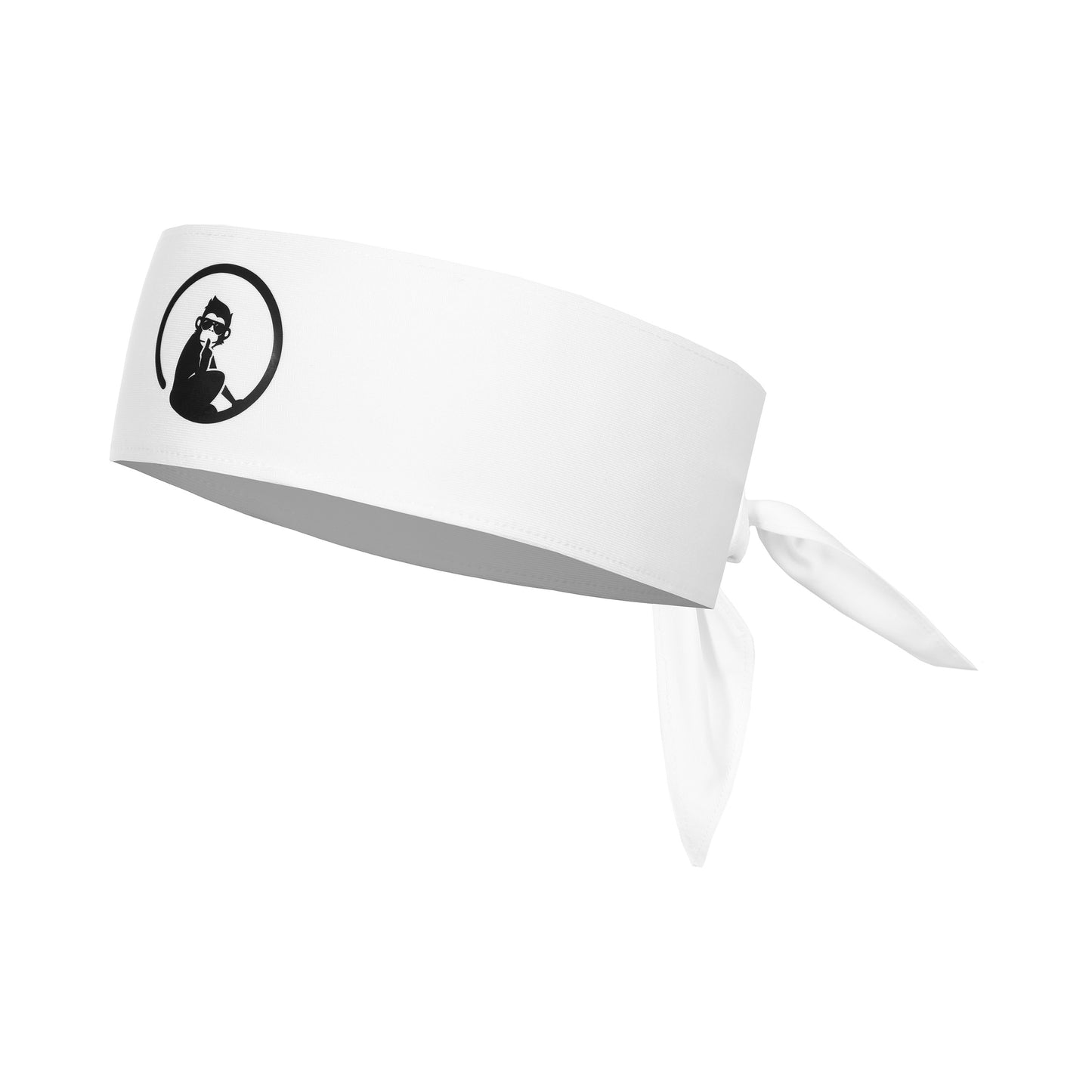Quiet Please Court Bandana-Bianco Quiet Please Court Bandana-Bianco