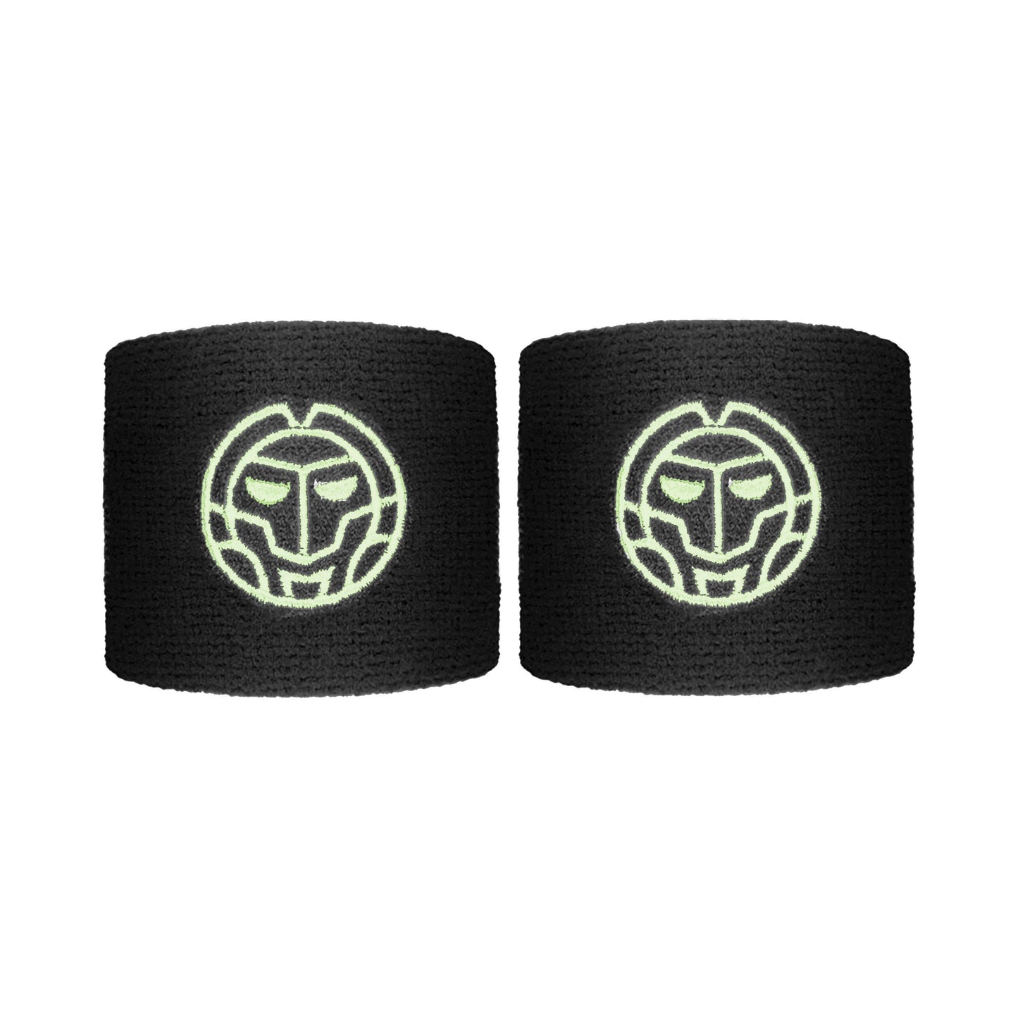 BIDI BADU Night Flash Polsino anti sudore Confezione da 2 corto - nero, bianco BIDI BADU Night Flash Polsino anti sudore Confezione da 2 corto - nero, bianco