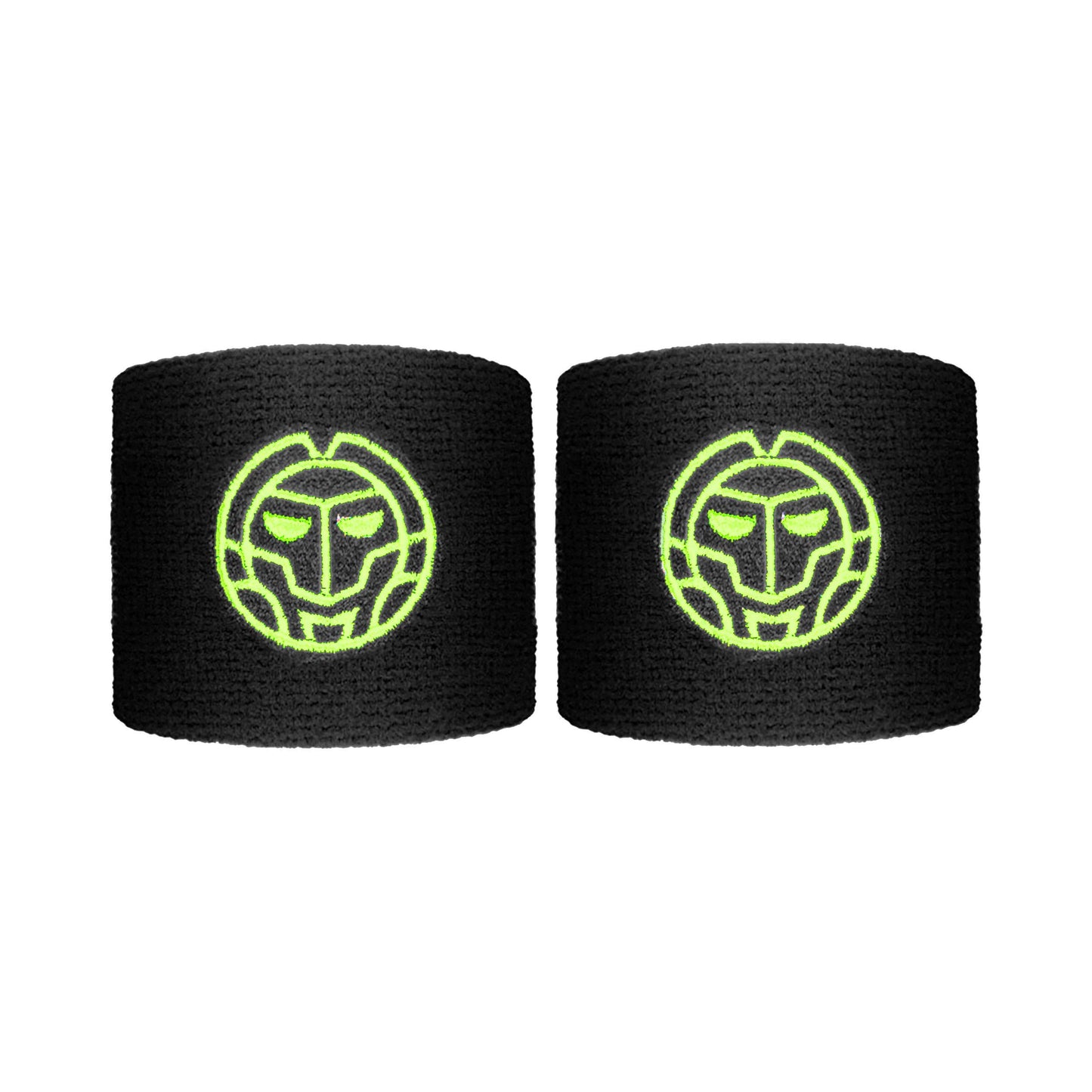 BIDI BADU Night Flash Polsino anti sudore Confezione da 2 corto - nero, giallo neon BIDI BADU Night Flash Polsino anti sudore Confezione da 2 corto - nero, giallo neon