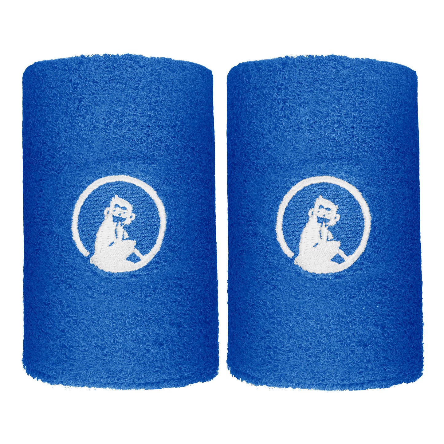 Quiet Please Polsino anti sudore Confezione da 2 lungo - blu, bianco Quiet Please Polsino anti sudore Confezione da 2 lungo - blu, bianco