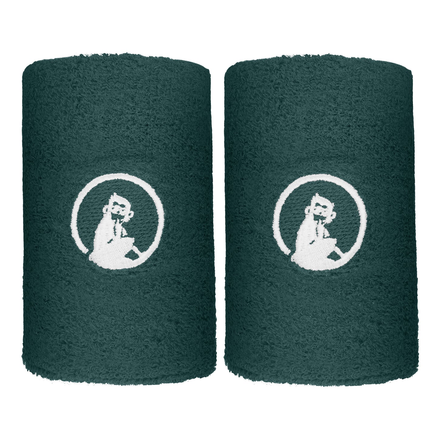 Quiet Please Polsino anti sudore Confezione da 2 lungo - verde Quiet Please Polsino anti sudore Confezione da 2 lungo - verde