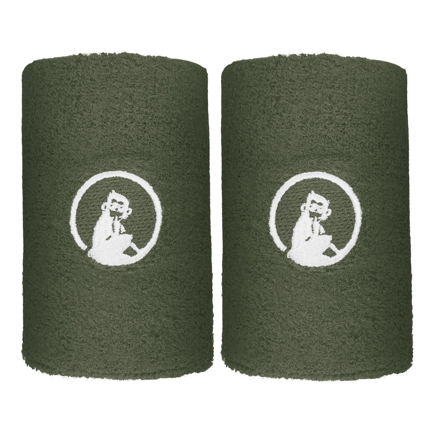 Quiet Please Memories Faded Memories Polsino anti sudore Confezione da 2 Unisex - verde scuro Quiet Please Memories Faded Memories Polsino anti sudore Confezione da 2 Unisex - verde scuro