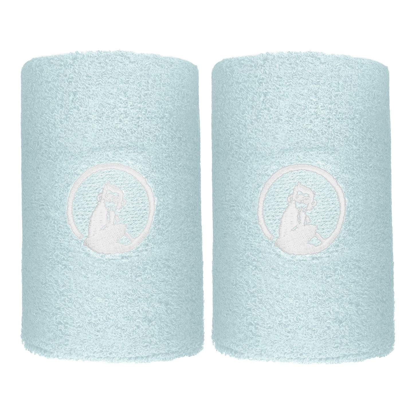 Quiet Please Memories Polsino anti sudore Confezione da 2 lungo - blu chiaro, bianco Quiet Please Memories Polsino anti sudore Confezione da 2 lungo - blu chiaro, bianco