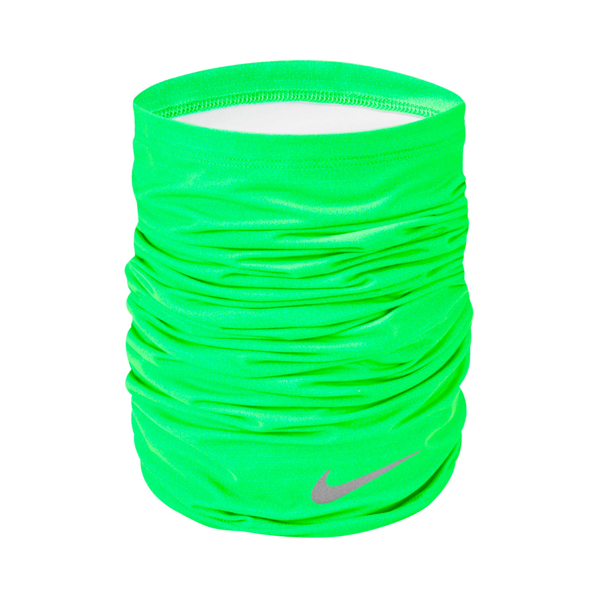 Nike Dri-Fit Wrap 2.0 Scaldacollo Unisex - verde neon, argento Nike Dri-Fit Wrap 2.0 Scaldacollo Unisex - verde neon, argento