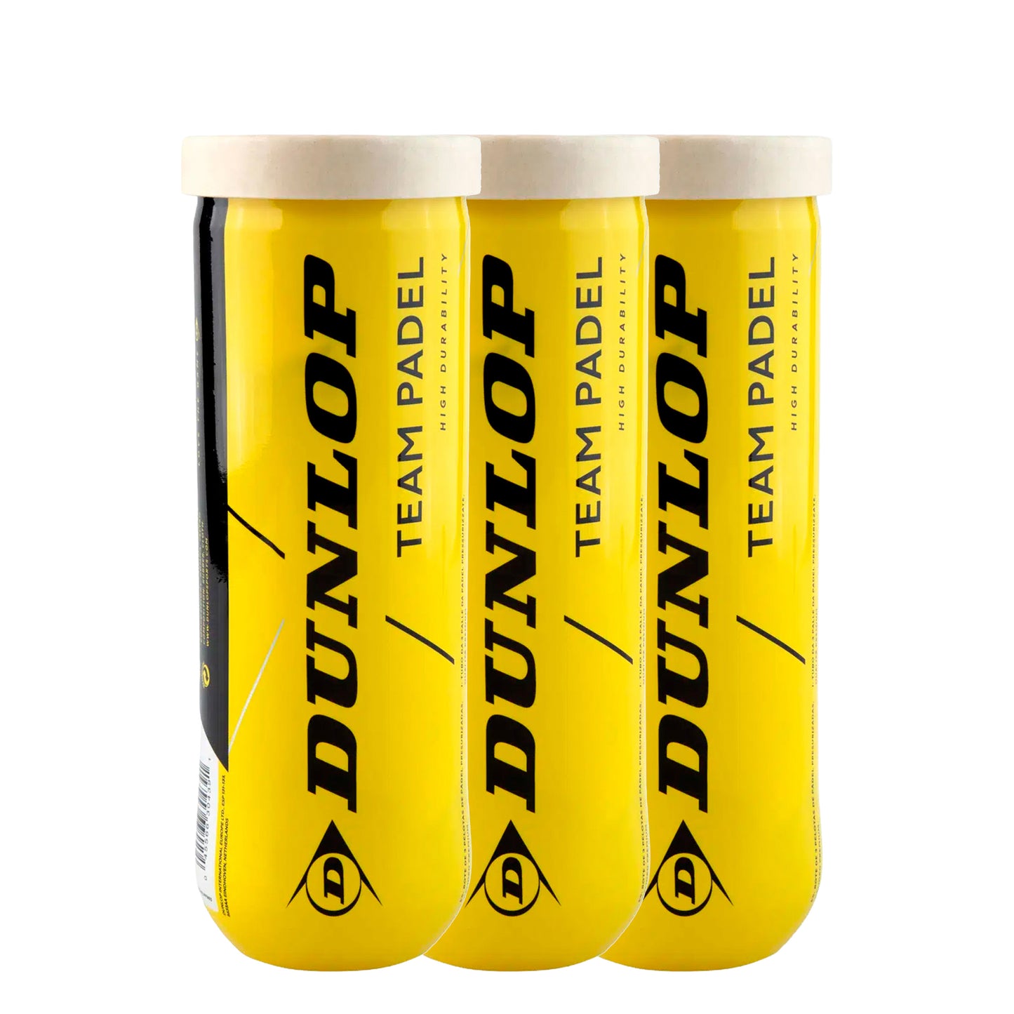 Dunlop Team Padel 3 tubi da 3 Dunlop Team Padel 3 tubi da 3