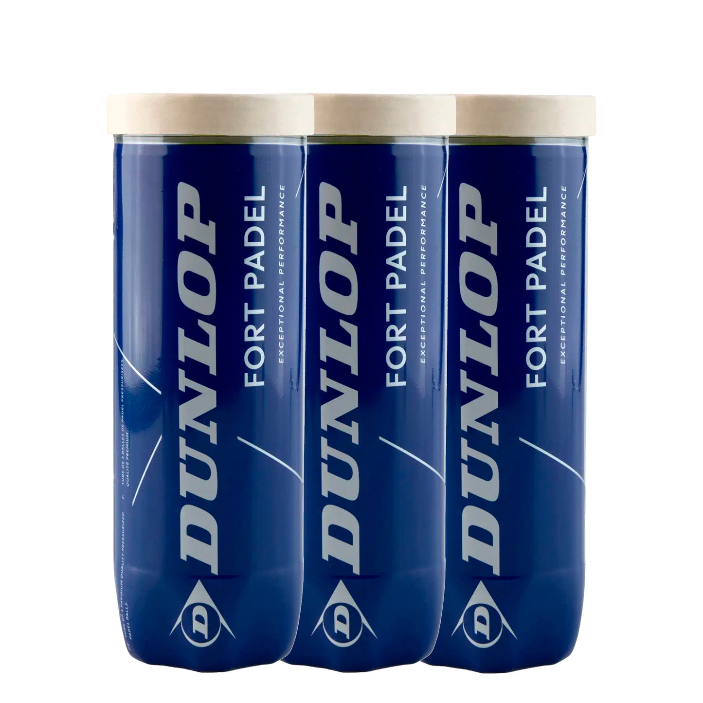 Dunlop 3 tubi da 3 Fort Padel Dunlop 3 tubi da 3 Fort Padel
