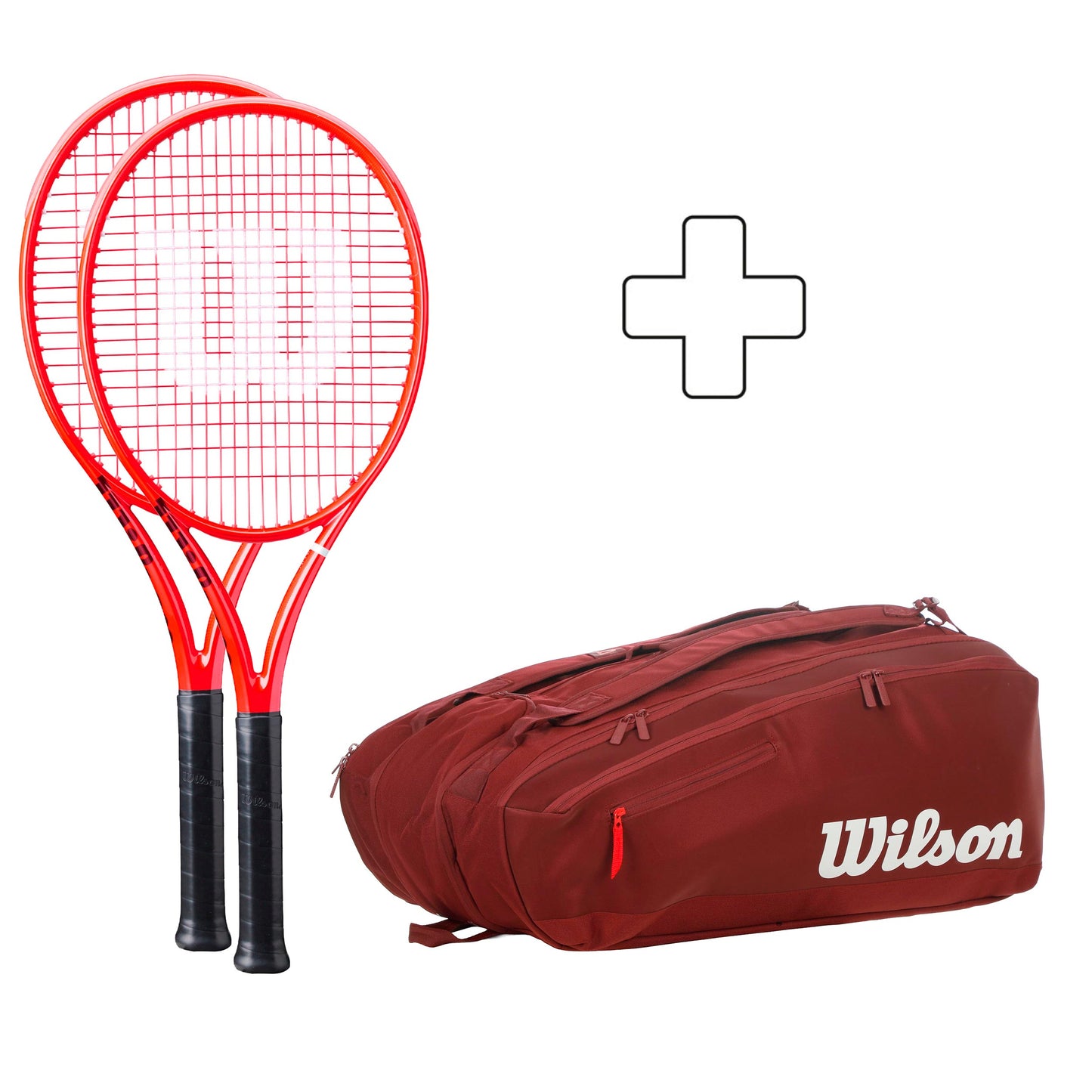 Wilson 2 Defyer 98 Pro V1 In aggiunta borsa per racchetta Wilson 2 Defyer 98 Pro V1 In aggiunta borsa per racchetta