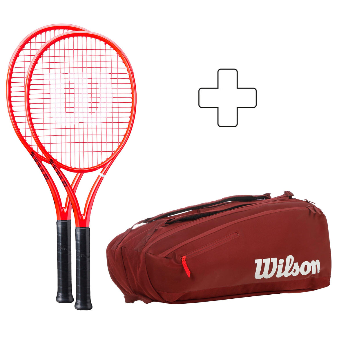 Wilson 2 Defyer 100 V1 In aggiunta borsa per racchetta Wilson 2 Defyer 100 V1 In aggiunta borsa per racchetta