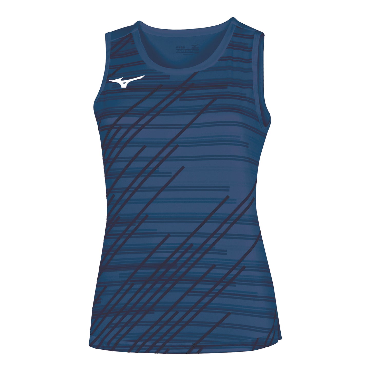 Mizuno Team Chiba Canottiera Donna-blu scuro Mizuno Team Chiba Canottiera Donna-blu scuro