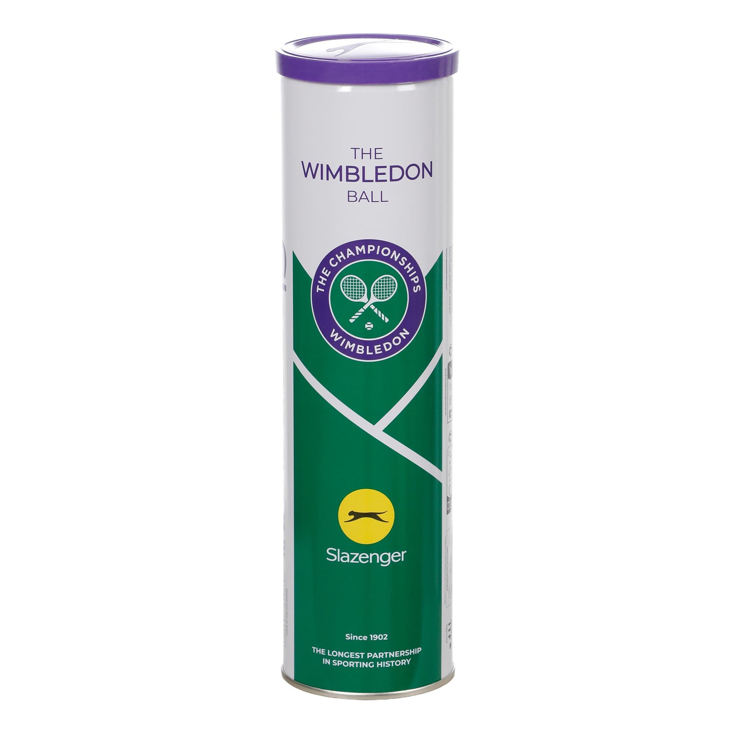 Slazenger Wimbledon Tubo da 4 Slazenger Wimbledon Tubo da 4