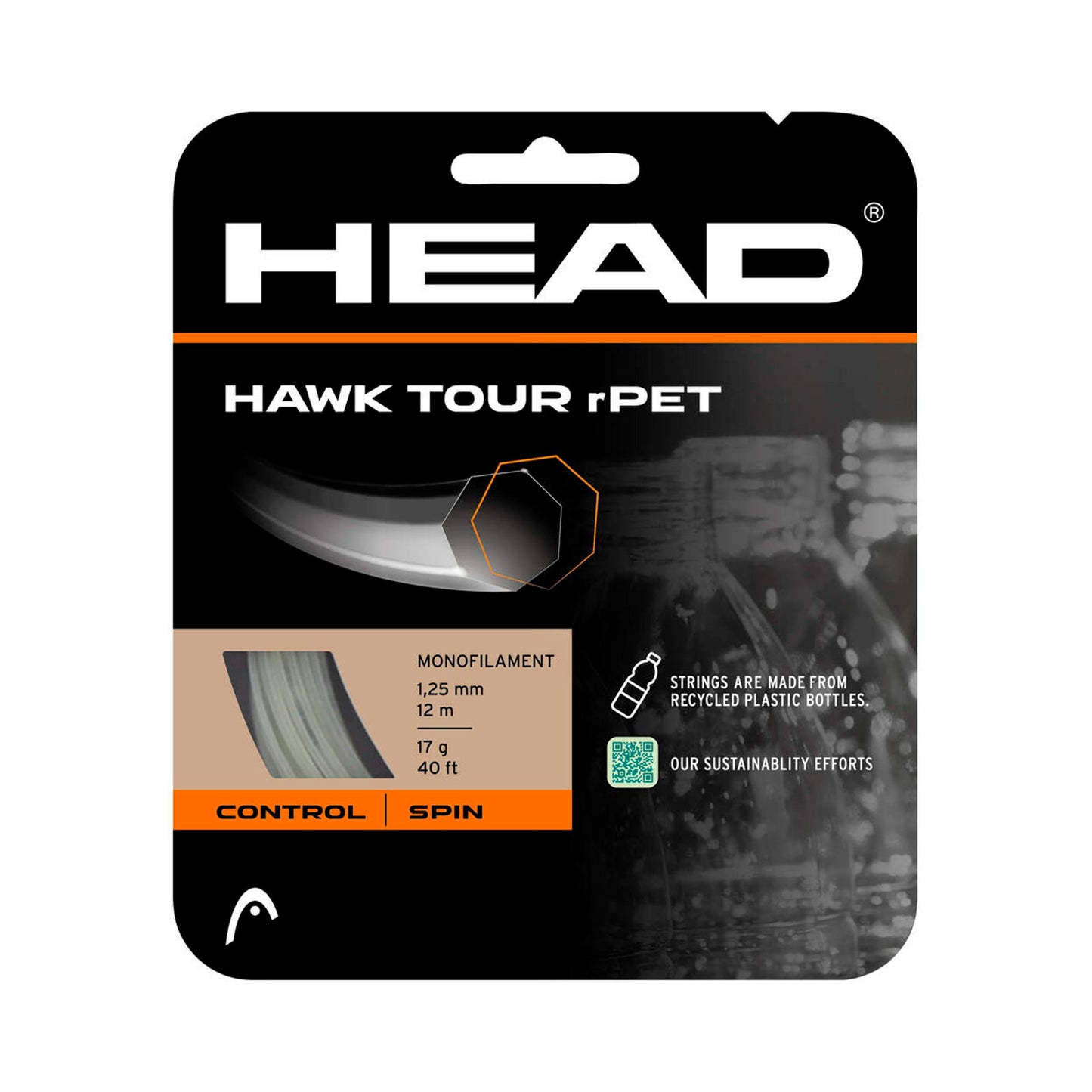 HEAD Hawk Tour rPET Set di corde 12m - colori naturali HEAD Hawk Tour rPET Set di corde 12m - colori naturali