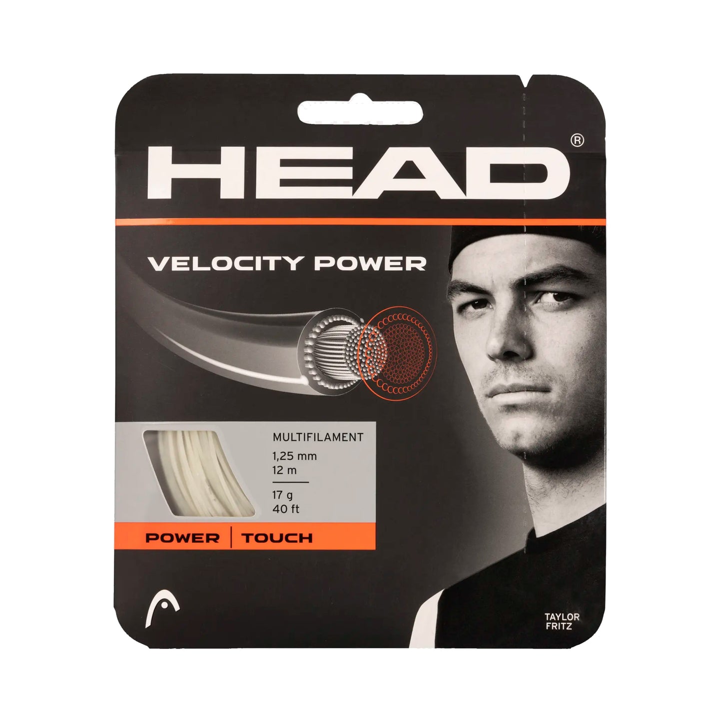 HEAD Velocity MLT Power Set di corde 12m - colori naturali HEAD Velocity MLT Power Set di corde 12m - colori naturali