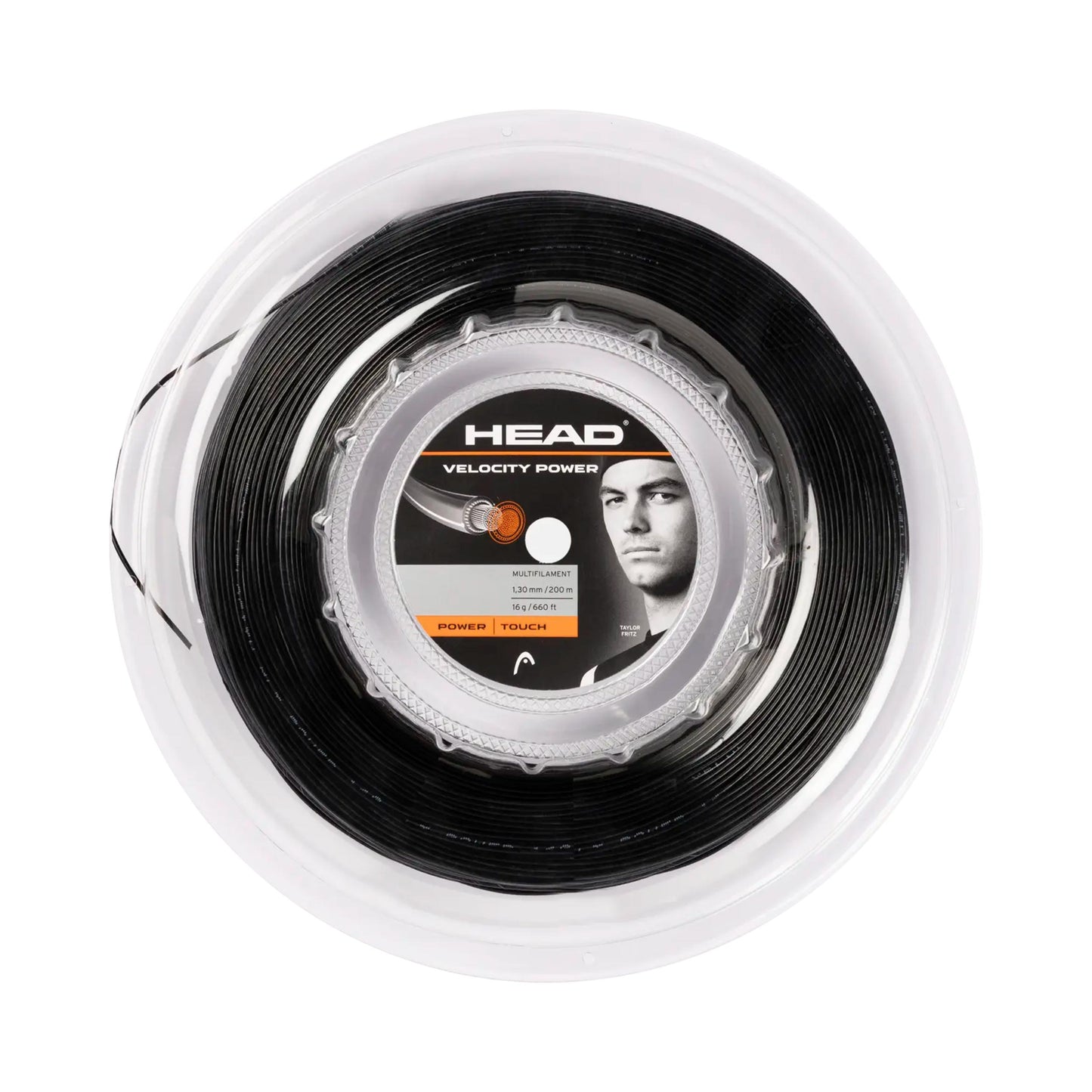 HEAD Velocity MLT Power Rotolo di corde 200m - nero HEAD Velocity MLT Power Rotolo di corde 200m - nero